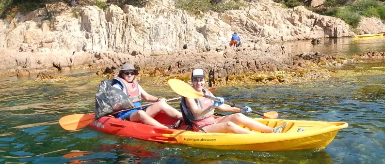 Kayak + Snorkel at Castell