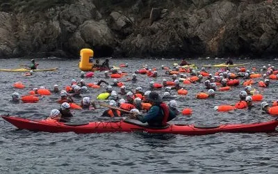 Marnató kayak volunteers on the Costa Brava, 2025